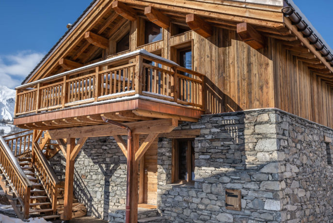 Ferme de 1779 - perspective 1 / Saint Martin de Belleville, Savoie