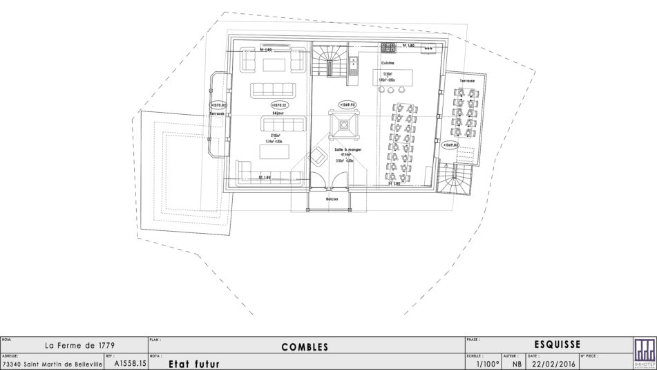 Plan Architecte - Niveau 2