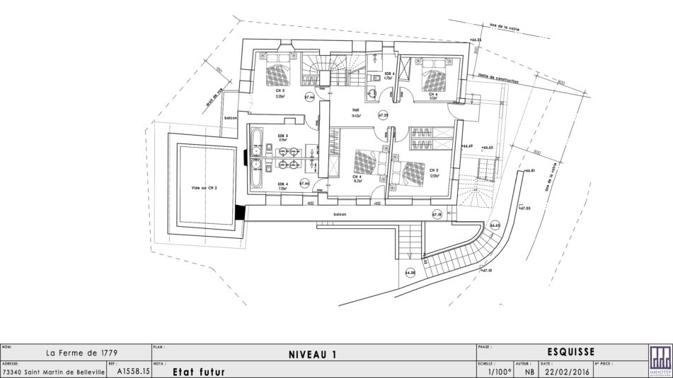 Plan Architecte - Niveau 1