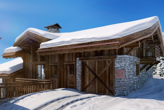 Les Chalets du Nant du Four / Chalet Opale Perspective 4 / Saint Martin de Belleville, Savoie