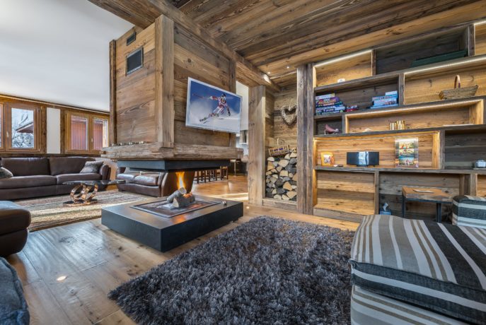 Chalet Chanterelle Salon 1 Villarabout Saint Martin de Belleville, Savoie