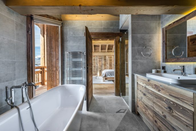 Chalet Chanterelle Salle de bain 1 Villarabout Saint Martin de Belleville, Savoie