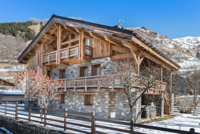 Chalet Chanterelle Perspective 1 Villarabout Saint Martin de Belleville, Savoie