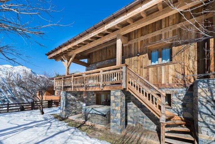 Chalet Chanterelle Perspective 3 Villarabout Saint Martin de Belleville, Savoie