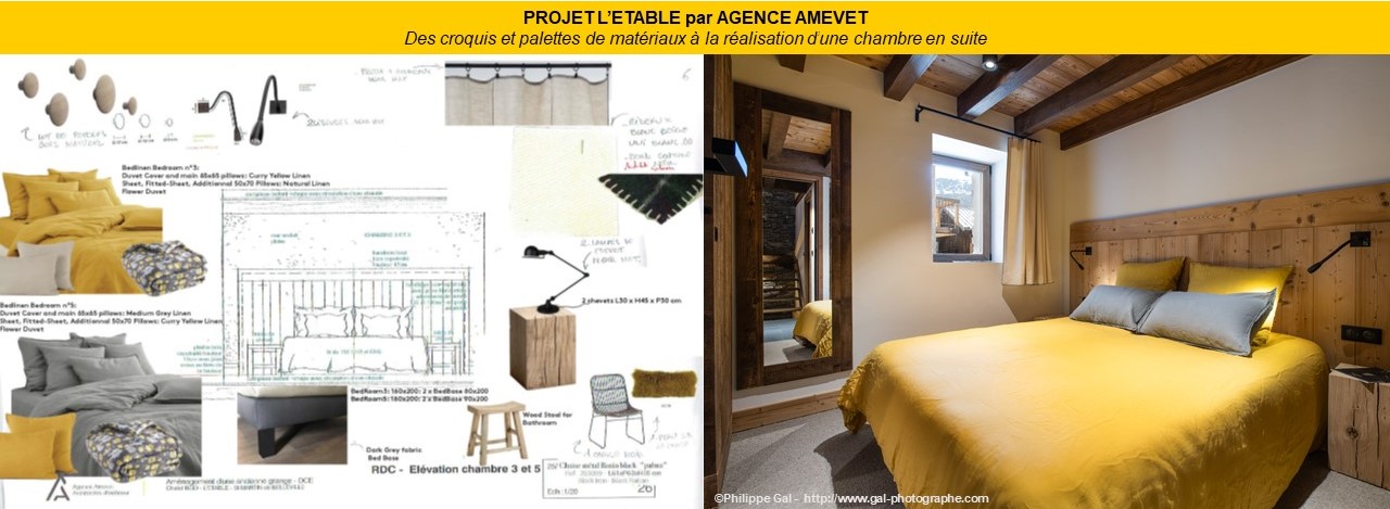 Rénovation et aménagement d'un chalet de montagne - Amevet