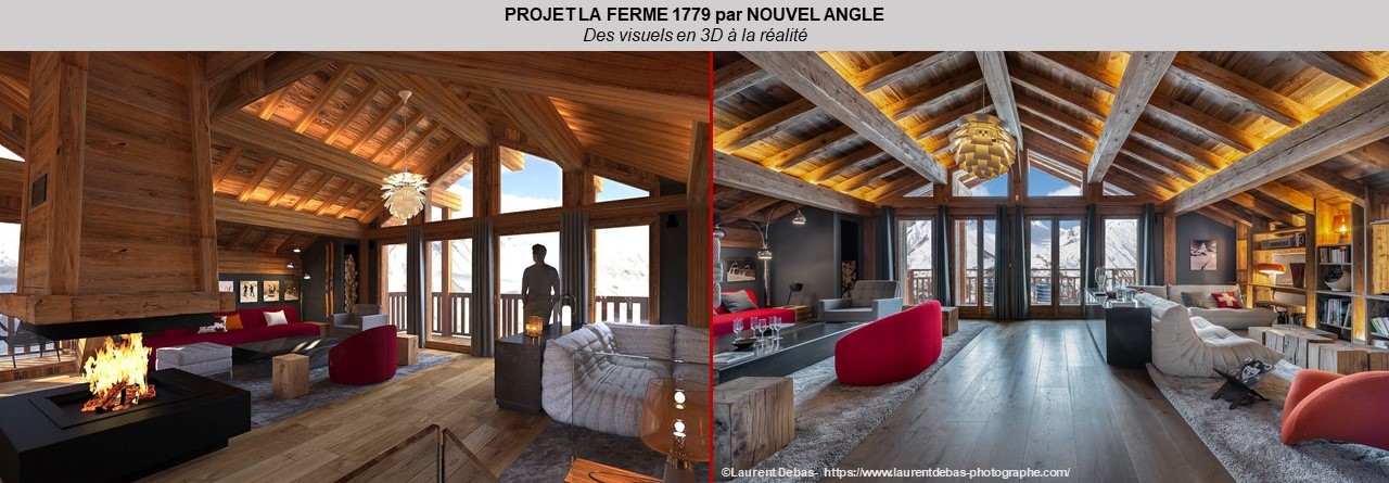 Rénovation et aménagement d'un chalet de montagne - Amevet