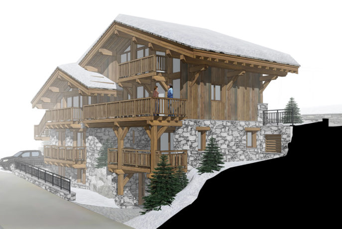 Les Chalets de la Combe Chalet 4 - Saint Martin de Belleville Savoie France