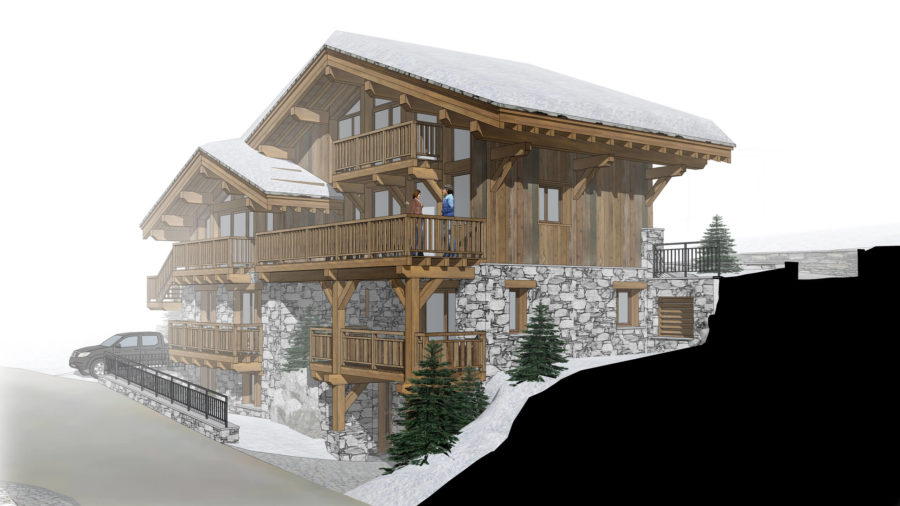 Les Chalets de la Combe Chalet 4 - Saint Martin de Belleville Savoie France